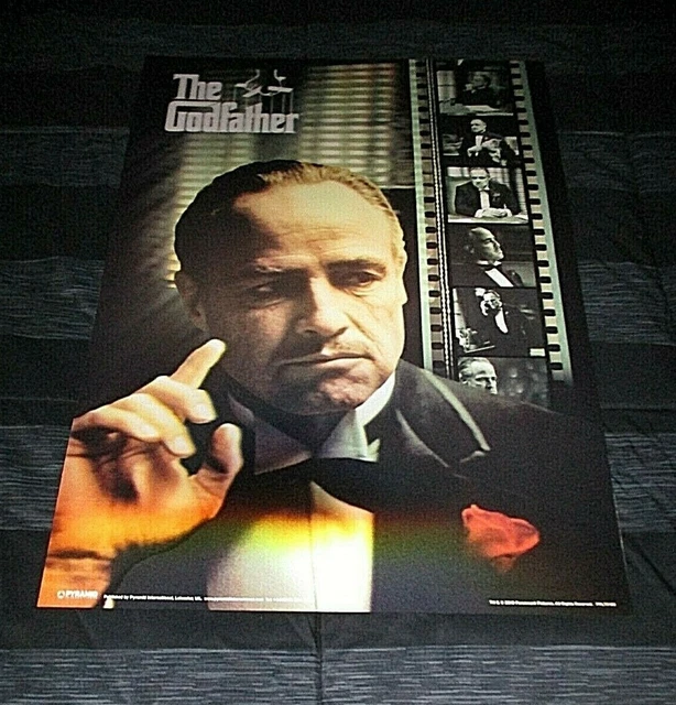THE GODFATHER 3D Movie Poster Pop Culture Wall Art McFarlane Toys