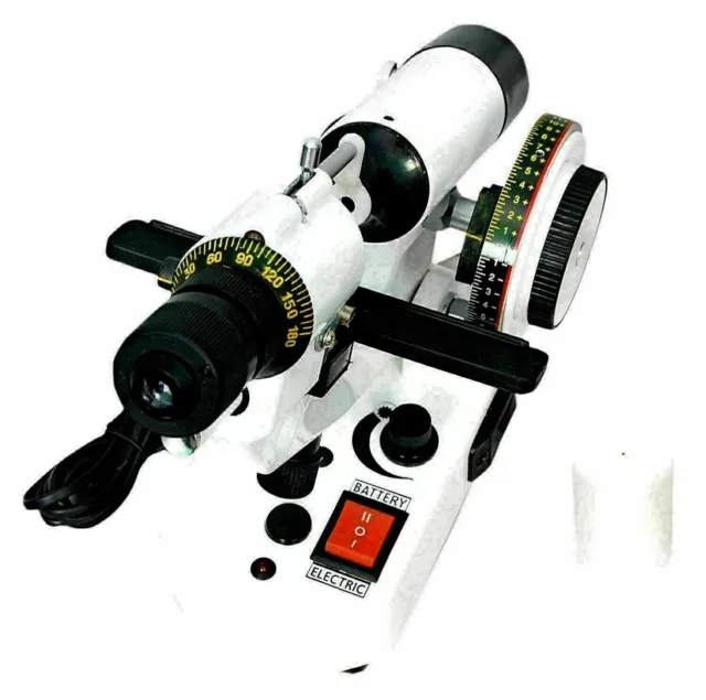 Manual Lensmeter Focimeter Lensometer Portable Optometry Optic High Precision