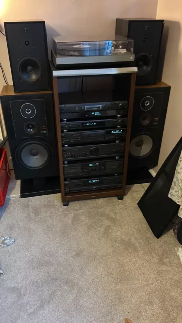High End Technics Hi Fi Stereo Stack System Separates
