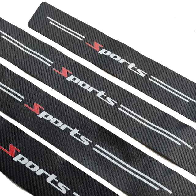 Lioidres Einstiegsleisten Set 5-tlg Für Renault Captur 2013-2025 - Carbon Optik Anti Kratzer