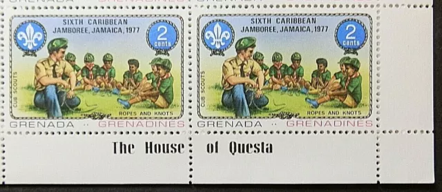 GRENADINES OF GRENADA 1977 SG245 2c. CARIBBEAN SCOUT JAMBOREE, JAMAICA  -  MNH