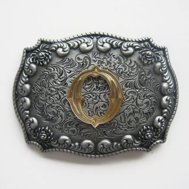 * Buchstaben Initial Belt Buckle Gürtelschnalle Initialen *554 O - U - V