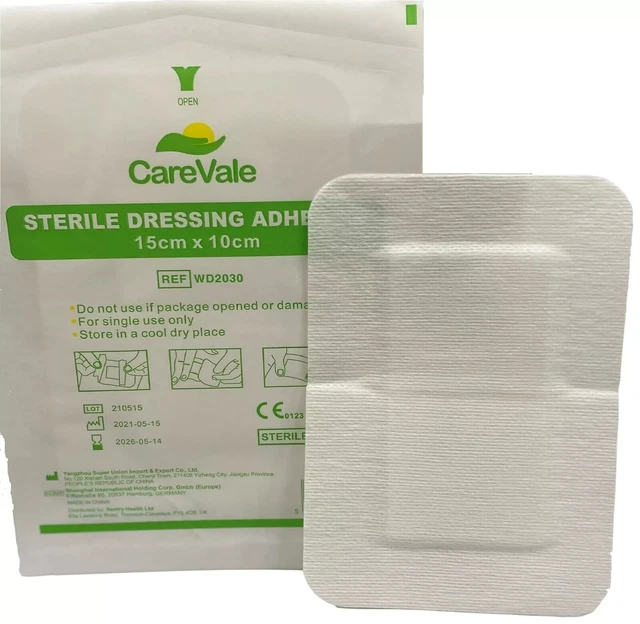 30 PCS 10cm X 15cm Adhesive Dressings For Wounds, Adhesive Wound - View #6