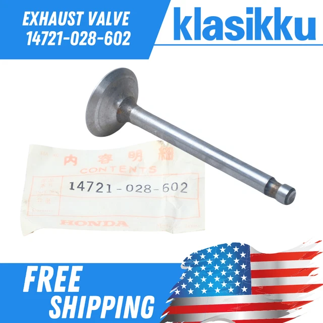 Honda CS90 S90 CL90 CD90 ST90 ATC90 Exhaust Valve Nos Genuine 14721-028-602