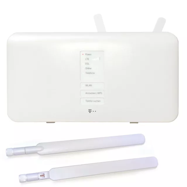 T-Mobile Speedport Hybrid 1300 Mbps WLAN Router inkl. zwei LTE Antennen #01