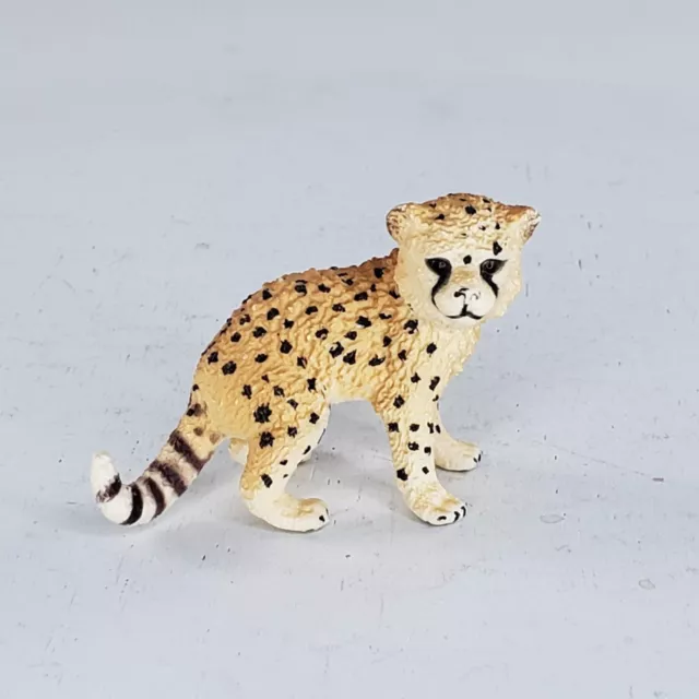 Schleich Cheetah Cub Kitten Baby 14747 Animal Figure 2015 Retired