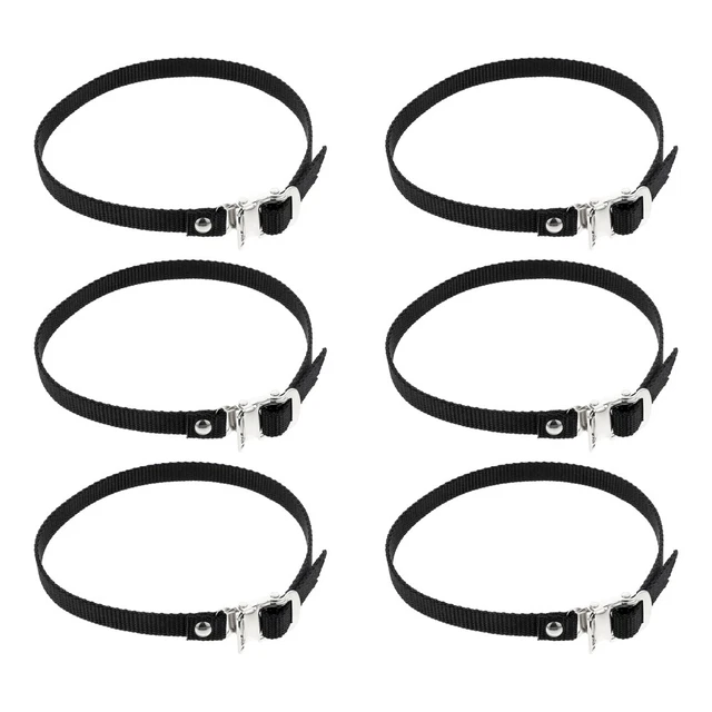6 pièces sangle Sangle de roue de vélo Sangles de pédale de rechange