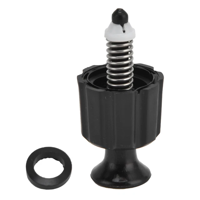 Black Pressure Relief Valve PP Automatic Safety Valve Accessory For BG