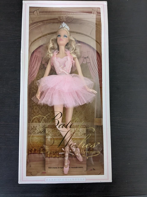 Barbie Collector Ballet Wishes Doll 2015 - Violet Dress, Pointe Shoes, Tiara, Keepsake For Ballet Lovers
