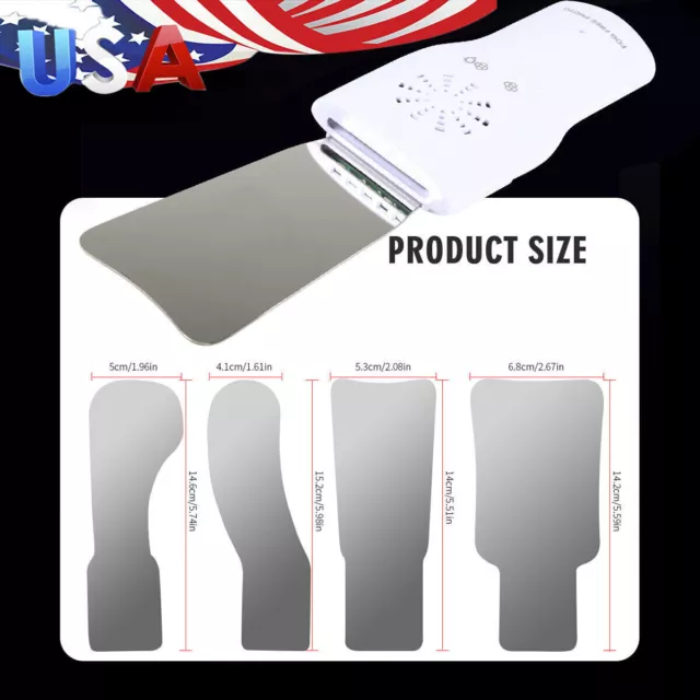 Dental Occlusal Mirror Fog Free LED Light Intra Oral Photo 4 Mirror Obervation A