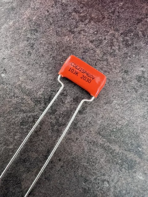 Sprague Orange Drop Capacitor - 0.1uF