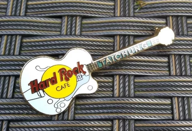 Taichung Hard Rock Cafe Gibson Byrdland Powder Blue Guitar Prototype Pin Badge