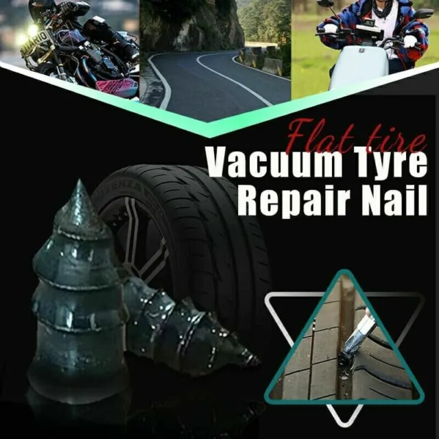 2024 Vakuum-Reifenreparaturnagel, großes Reifenstopfen-Reparaturset