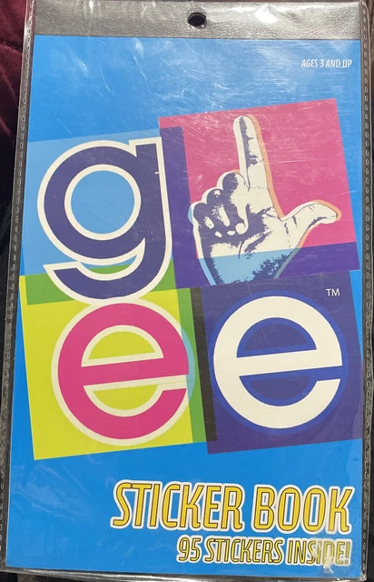 Glee TV Show Sticker Book 95 Stickers 2010 Lea Michele Cory Monteith New Sealed Glee TV Show Sticker Book 95 Stickers 2010 Lea Michele Cory Monteith New Sealed