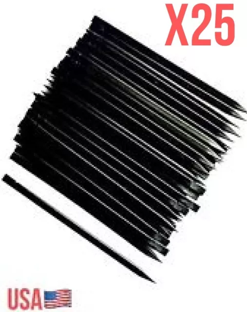 X25 Black Plastic Nylon Pry Spudger Black Opening Repair Tool iPhone iPad Laptop