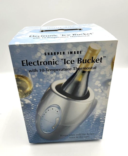 Sharper image electronic ice shop bucket