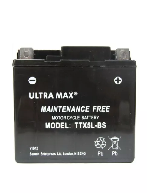 E-Ton Matrix 50 50CC Scooter and Moped Replacement Battery