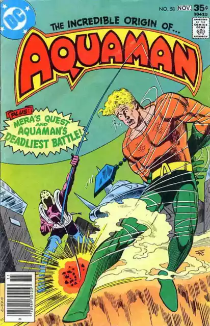 Aquaman (1st Series) #58 GD; DC | low grade - November 1977 Origin - we combine