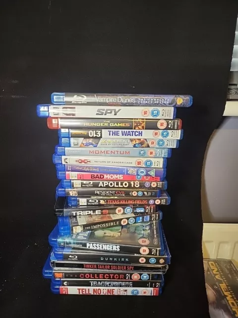 Bluray movie 20 dvd blu ray MEGA collection job lot BUNDLE joblot Mixed Genre