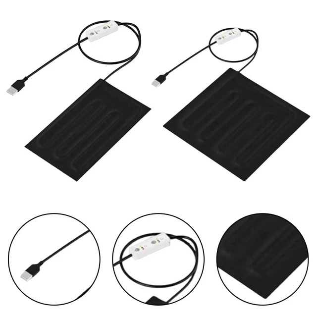 Tapis Chauffant Pour Résine époxy 28x42 Cm - 7 Températures, Minuterie 2/4/6h - Élimine Les Bulles, Durcissement Rapide - 10