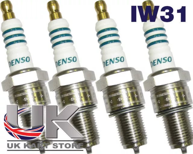 Denso IW31 Bougie Allumage Iridium X 4 Pour Rotax Max Iame TonyKart Kart Karting