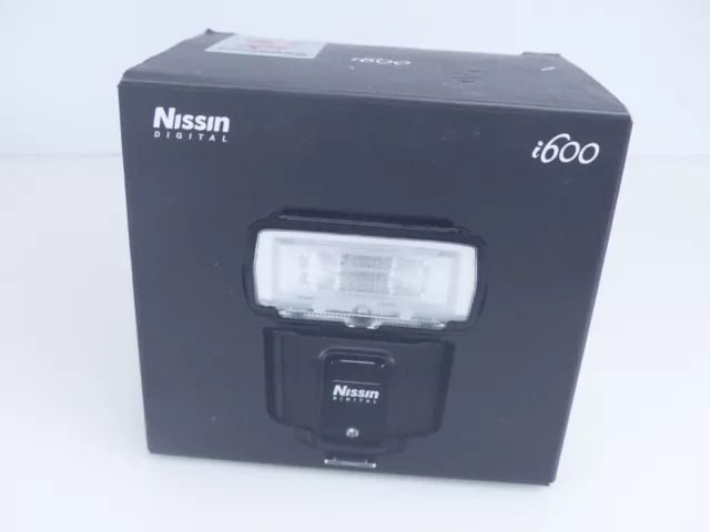 Nissin i600 N133 600FJ Blitz Blitzgerät für Fujifilm NEU #307 L