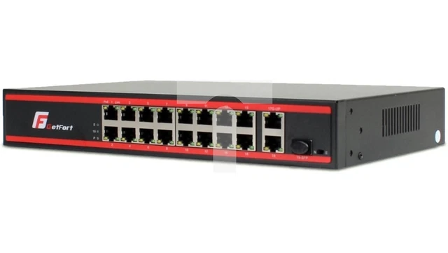 PoE switch 16 x PoE + 2GE UPLINK + 1 SFP 200W GF-218G-16P-200 /T2UK