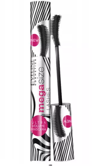 Eveline Cosmetics Mega Size Lashes Ultra Volume Mascara Schwarz 10ml