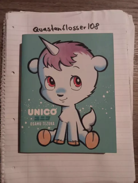 Unico Manga Osamu Tezuka englischer Kickstarter selten! Alle Seiten farbig!