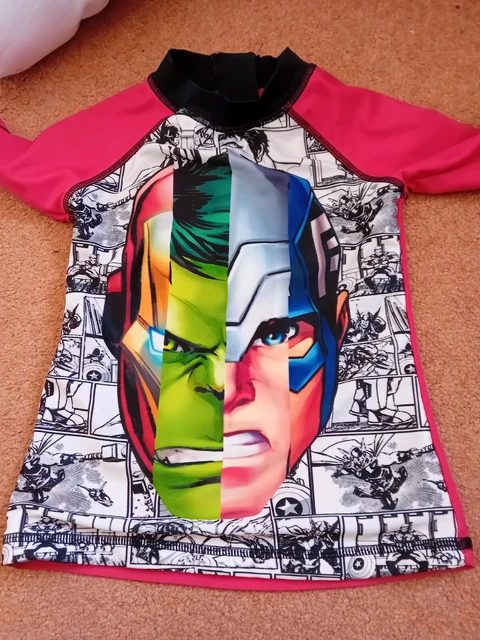 Gilet Marvel Rash età 4-5 anni