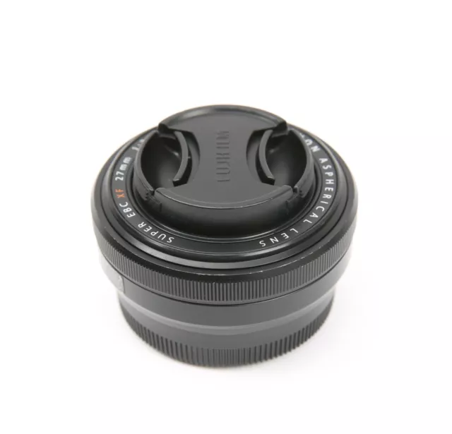 Fujifilm Fujinon Super EBC XF 27 mm f/2,8 Pfannkuchen Objektiv – schwarz 3
