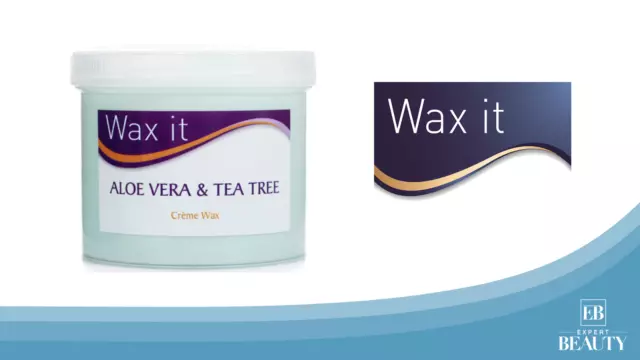 Wax It Aloe Vera and Tea Tree Depilatory Cream Wax Waxing Hair Removal 450g