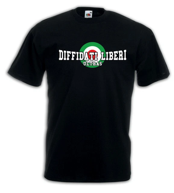 T-shirt Any Given Sunday 'Maledetta Domenica' - Manches Courtes, Coton, Graphique Bleu - Neuf Avec étiquettes