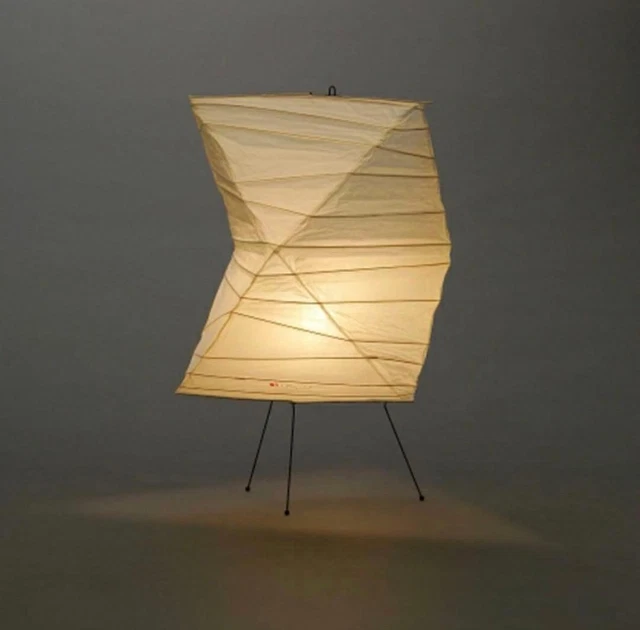 Isamu Noguchi : lampe à suspension Akari, modèle H En vente sur