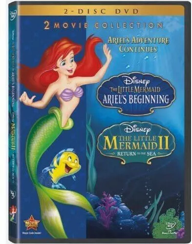 The Little Mermaid II and Ariels Beginni DVD Region 2