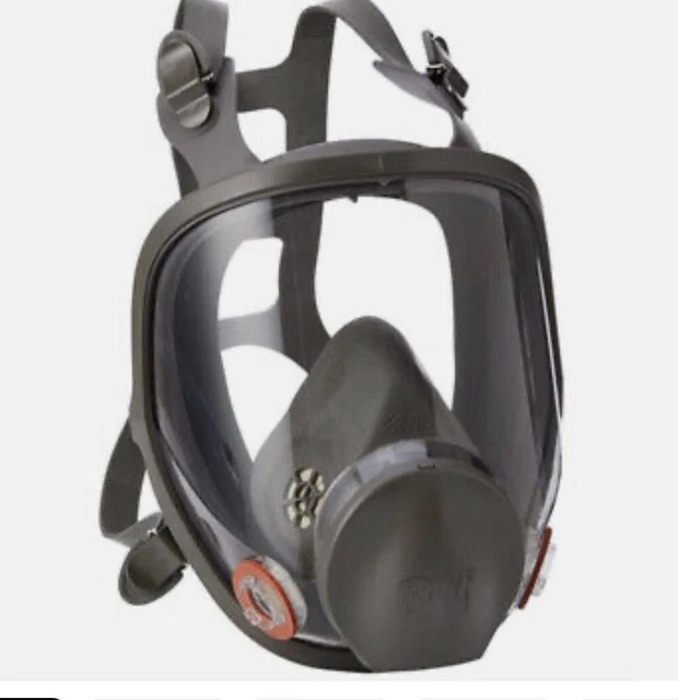 Respiratore viso intero serie 3M 6000 dimensioni medie 6800