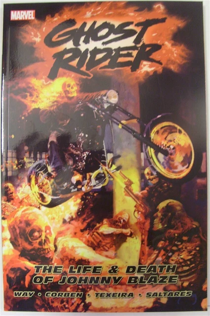 Ghost Rider Life & Death Johnny Blaze 2 Marvel Tpb Comic 1St Print 2007 Nm New!