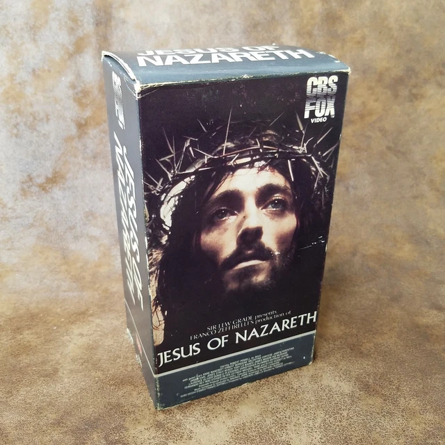 JESUS OF NAZARETH VHS Set - CBS/FOX Video Release - 1986 £13.08 ...