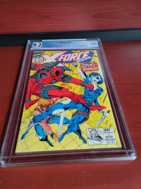 X-Force #11 1st appearance of "real" Domino Marvel Comics 9.2 PGX GRADED NOT CGC