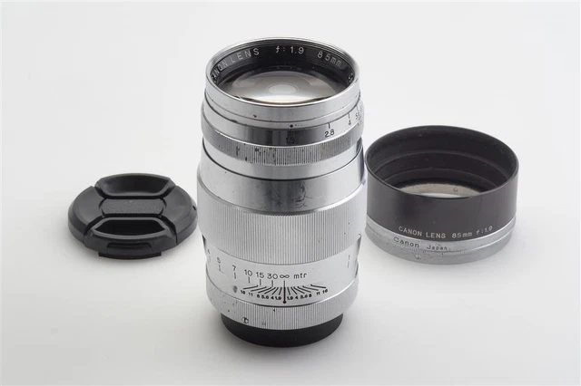 Canon f. Leitz Leica M39 1.9/85mm w. Hood #61544 (1679765476)