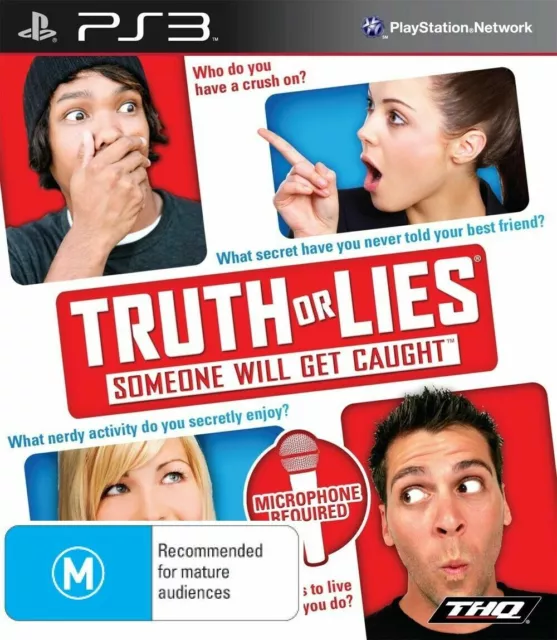 Truth or Lies *BRAND NEW* PS3 PS SingStar or USB Mic Required Free Post