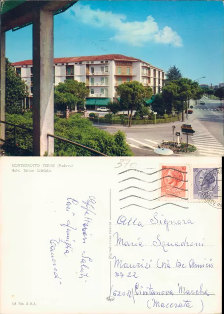 Montegrotto Terme,Hotel Cristallo -F.g. -Veneto(Pd) N.42115