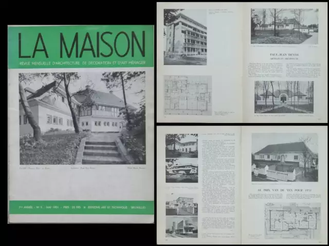 La Maison N°5 1951 Paul-Jean Devos, Prix Van De Ven