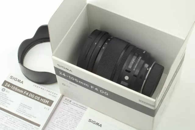 [Top Mint in Box] SIGMA Art 24-105mm F4 DG OS HSM Lens for Nikon F Mount JAPAN
