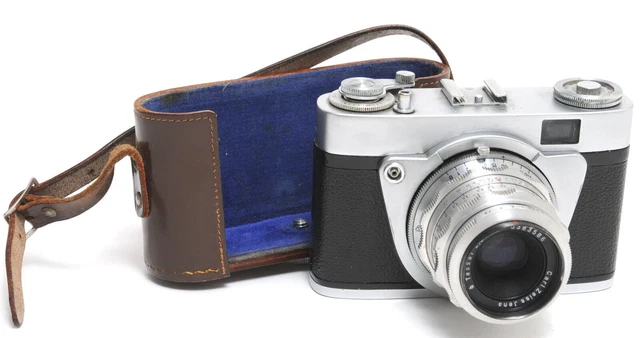 Altissa Altix-N camera w. Zeiss Jena Tessar 2.8/50mm