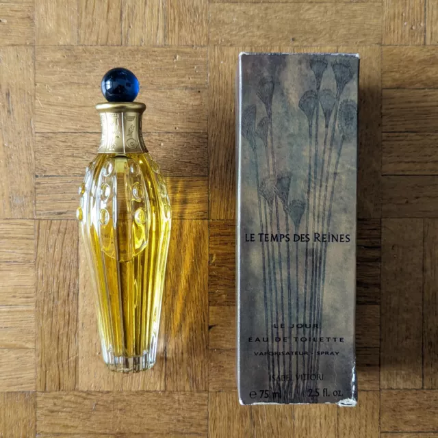 Le Temps des Reines Le Jour Eau de Toilette 75ml Isabel Vittori (NEW)