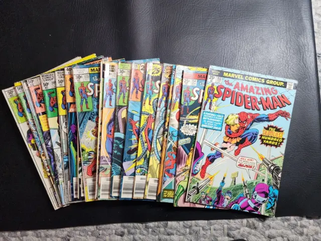 Lot of Twenty The Amazing Spiderman Comics from the 1960's