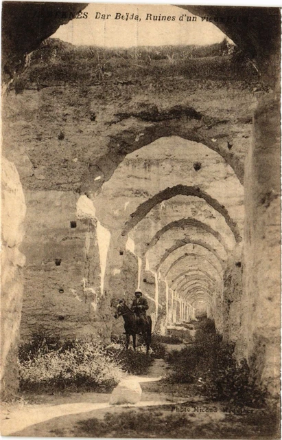 CPA AK MEKNES - Dar Beida Ruines d'un vieux Palais MAROC (796542)