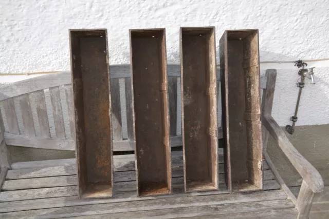Blumenkästen Zink 4x vintage Balkon