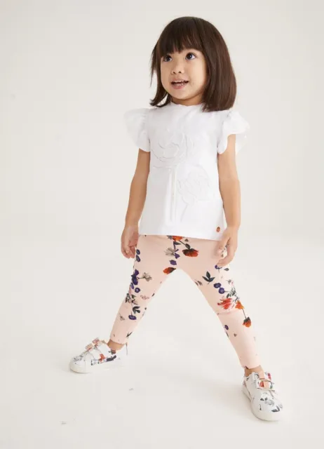 BNWT Baby Toddler Girls Ted Baker Top & Leggings Set Outfit Age 12-18 Months